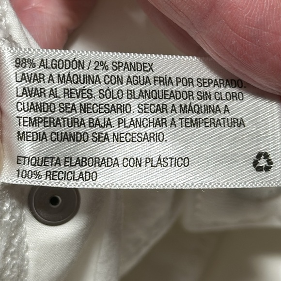 Universal Thread brand White jeans / Size 16/33R /‎ E-19 - Picture 7 of 9